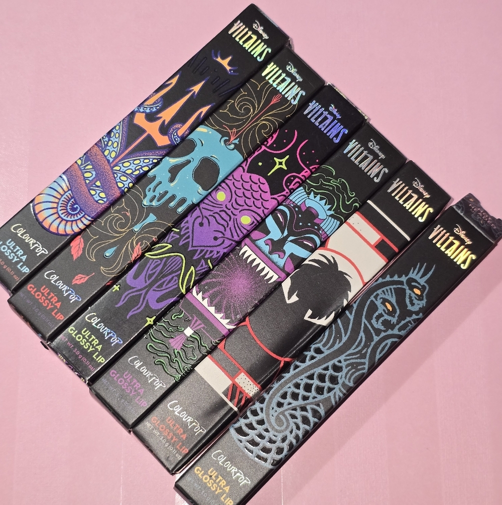 Disney Villains Lip Gloss Set